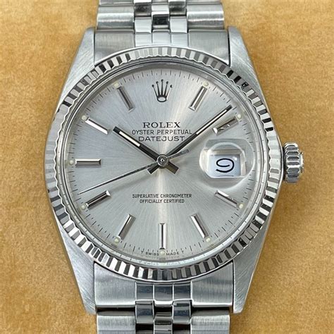 Rolex Datejust 36 Oyster Perpetual Datejust Blue 16014 1988